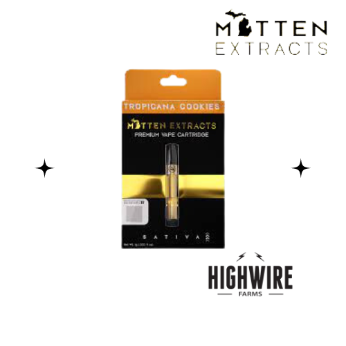 Photograph of product: Mitten Extracts Cart Mango Diesel 1g