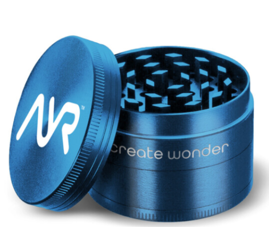 Photograph of product: AYR 4pc Grinder Blue 2"