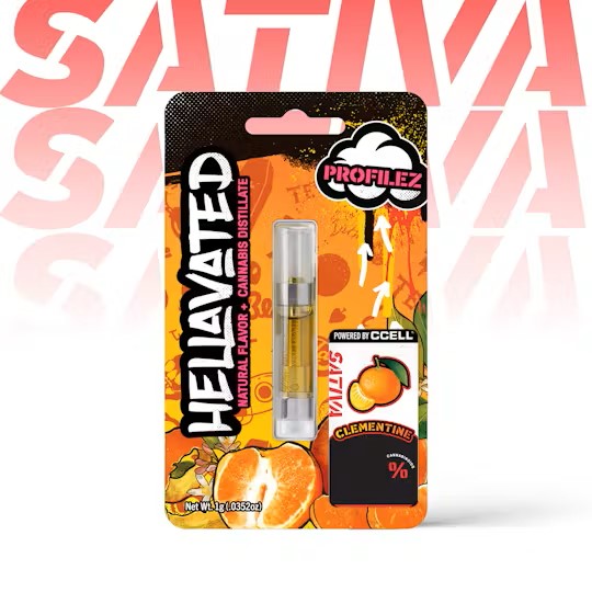 Photograph of product: Hellavated Clementine Profilez Cartridge | 1g