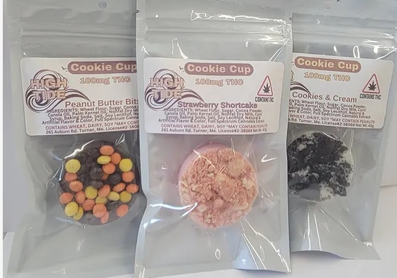 Photograph of product: Cookie Cup. 100mg. High Tide