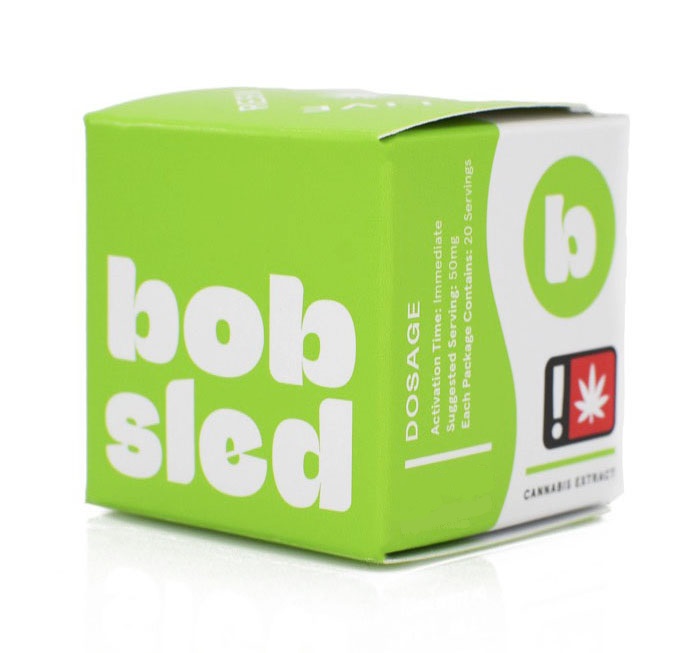 Photograph of product: Bobsled 1g STRAWBERRY WATERMELON Live Resin Dab Jar
