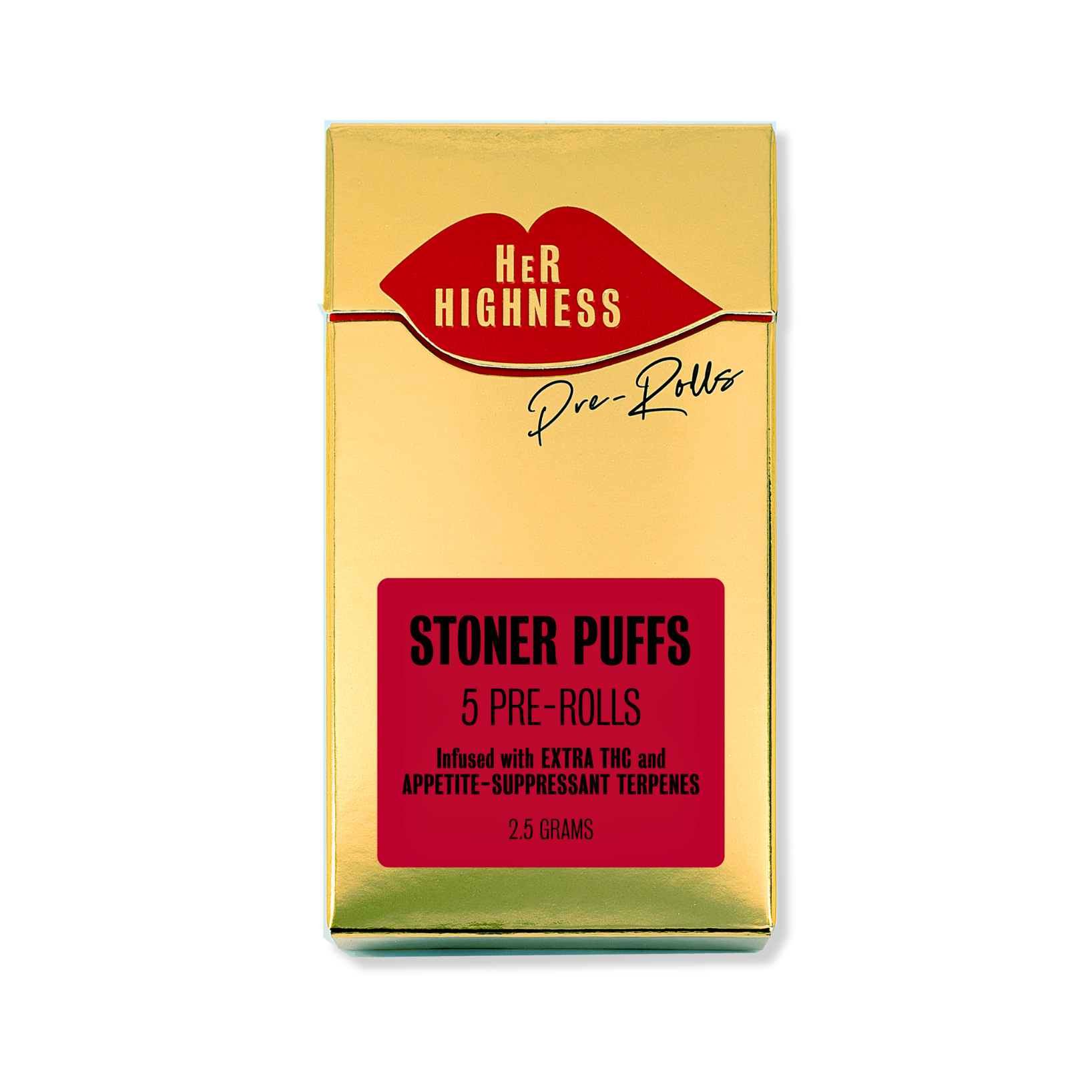 Photograph of product: Her Highness - Stoner Puffs Infused Preroll 5 pk - 2.5g