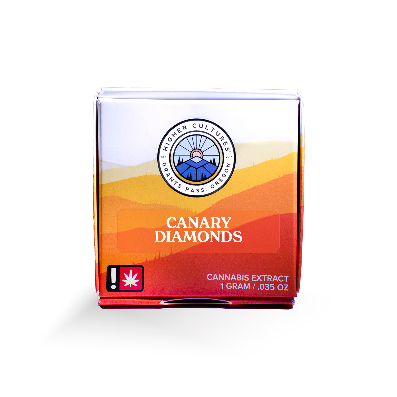 Photograph of product: Higher Cultures - Frozen Papaya - Dabs LR Canary Diamonds