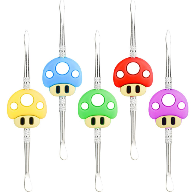 Photograph of product: Dab Tool - Stainless Steel - Mushroom - 4.75''
