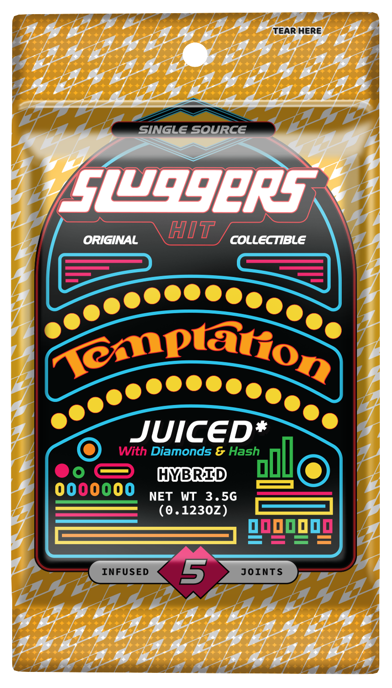 Photograph of product: Infused Temptation Pre-Roll Pack 3.5g (5-Pack | 0.7g Each)