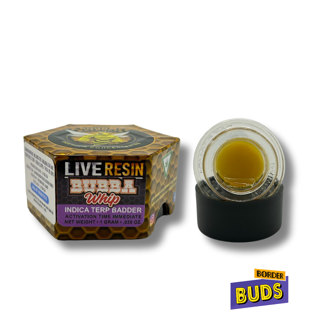 Photograph of product: Bubba Whip | Cannabee Extracts | 1g | Live Resin Terp Badder