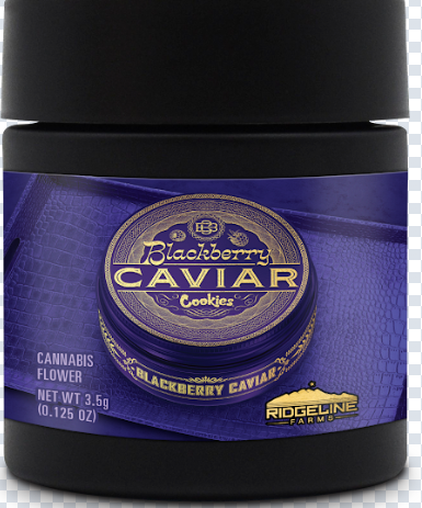 Photograph of product: [REC] Cookies Small Batch | Blackberry Caviar | 3.5g Flower