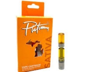 Photograph of product: PLATINUM VAPE | GOGI BERRY | 510 CART | 1G