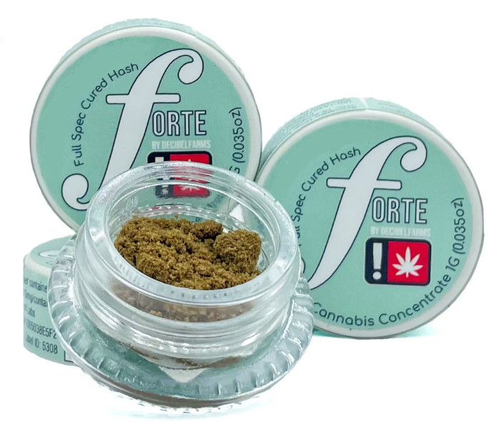 Photograph of product: Forte - 2g Cured Kief au chocolat - Banana Poison #7
