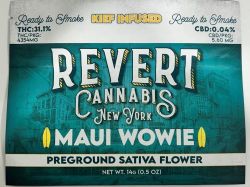 Photograph of product: Revert | Maui Wowie  | Kief Infused Preground Flower - 14g