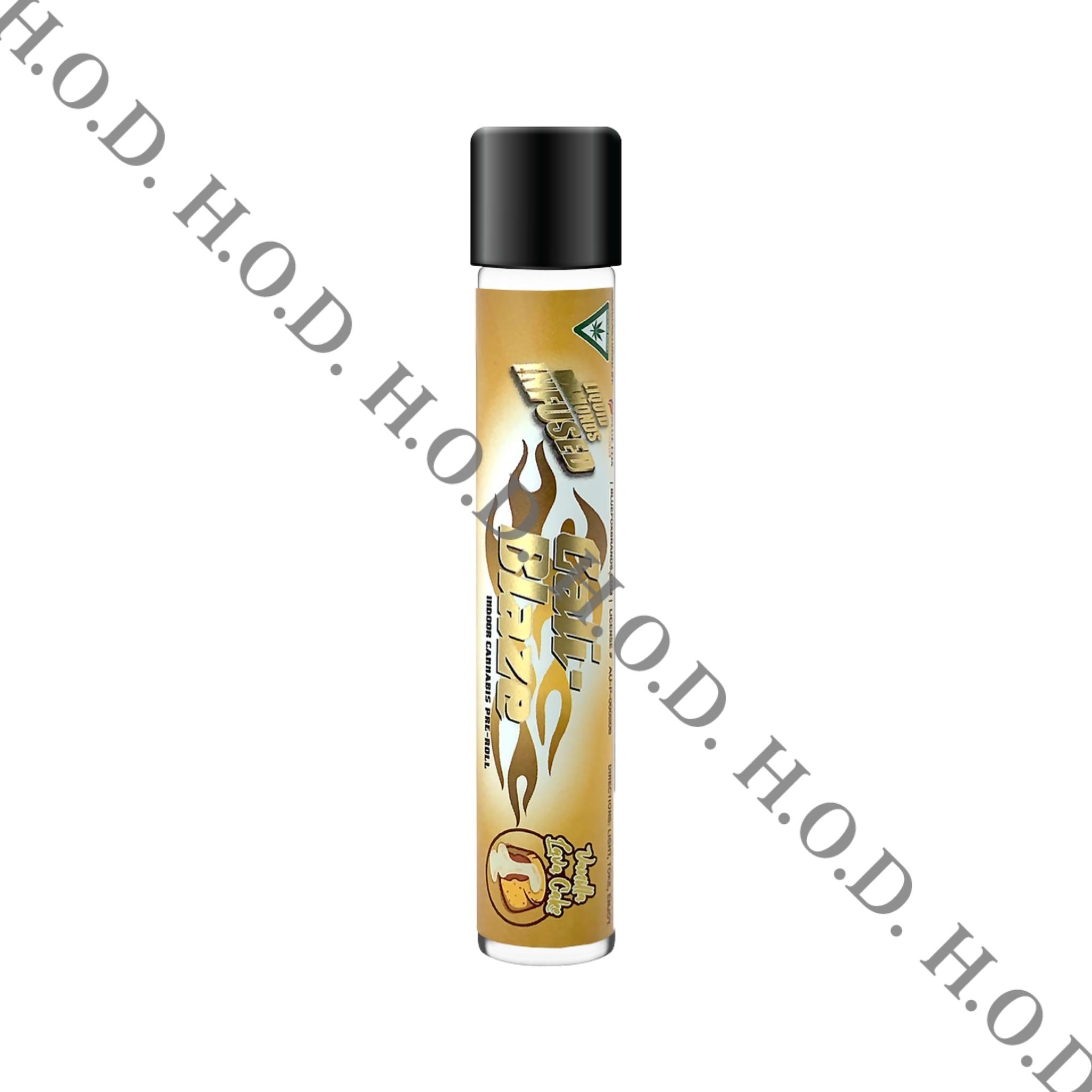 Photograph of product: Cali-Blaze Vanilla Lava Cake Infused Pre-Roll 1.2g