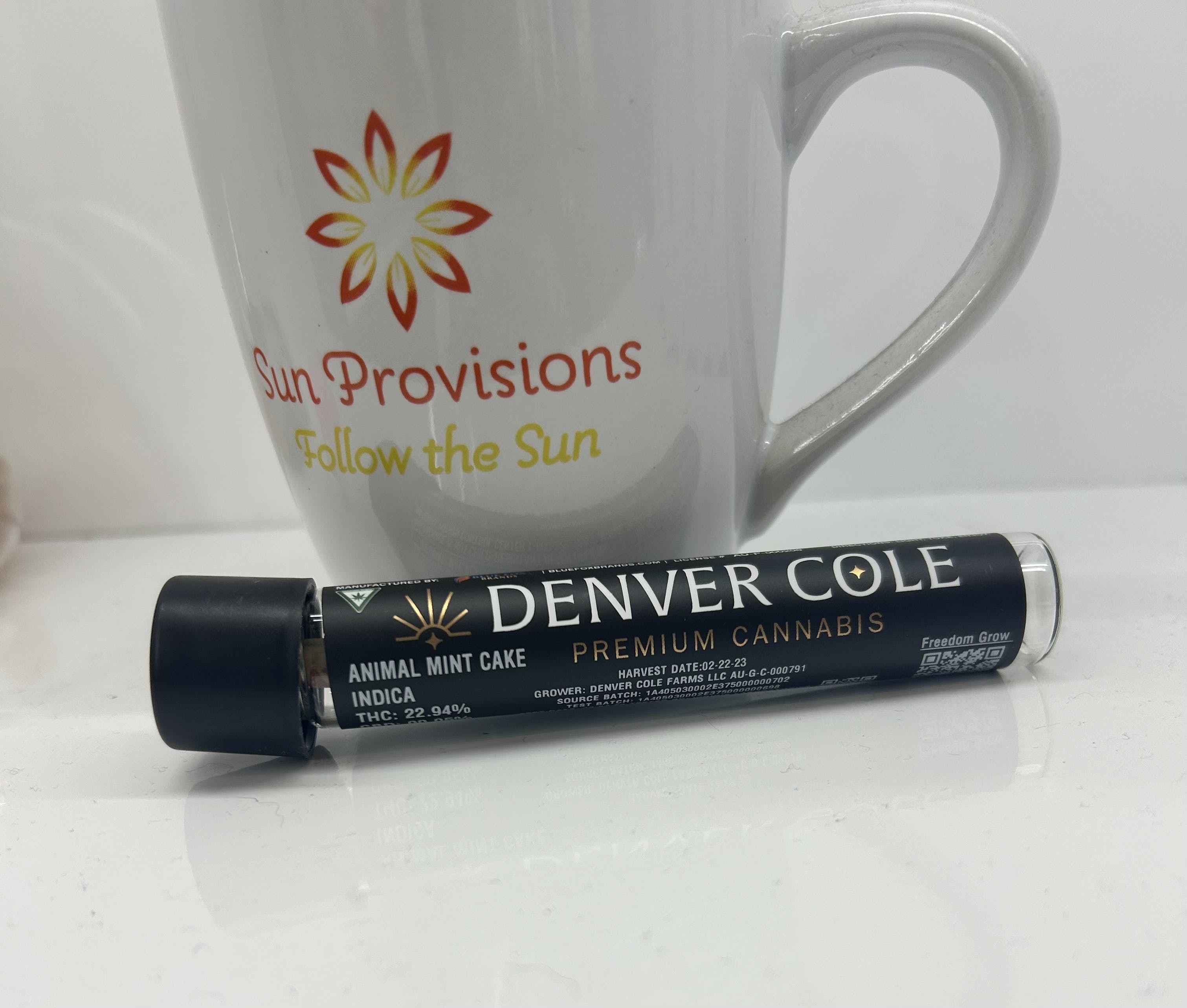 Photograph of product: Animal Mint Cake - 1.2 G Pre Roll *5 for $20*