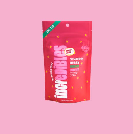 Photograph of product: STRAHHHBERRY | 1:1 TH-oui:CBD | 10PK