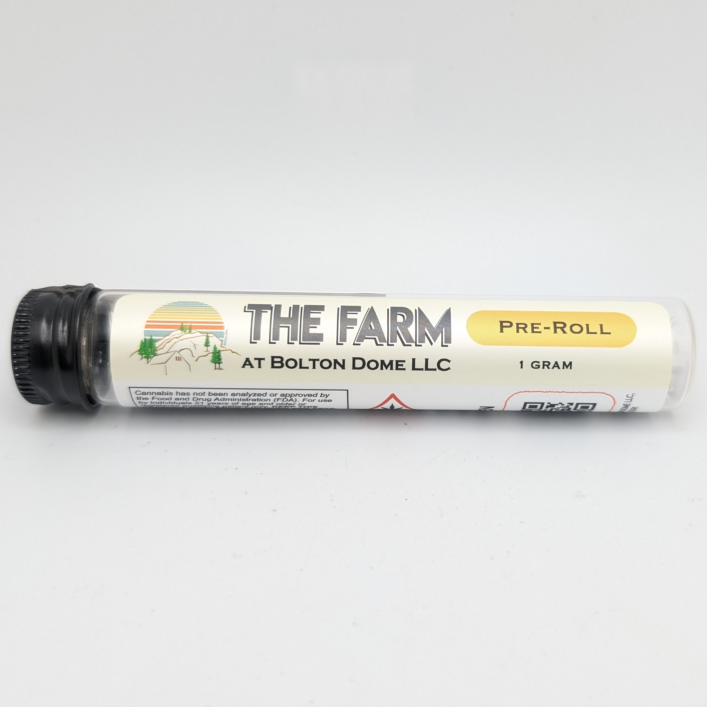 Photograph of product: Strawberry Cough 1g Pre Roll