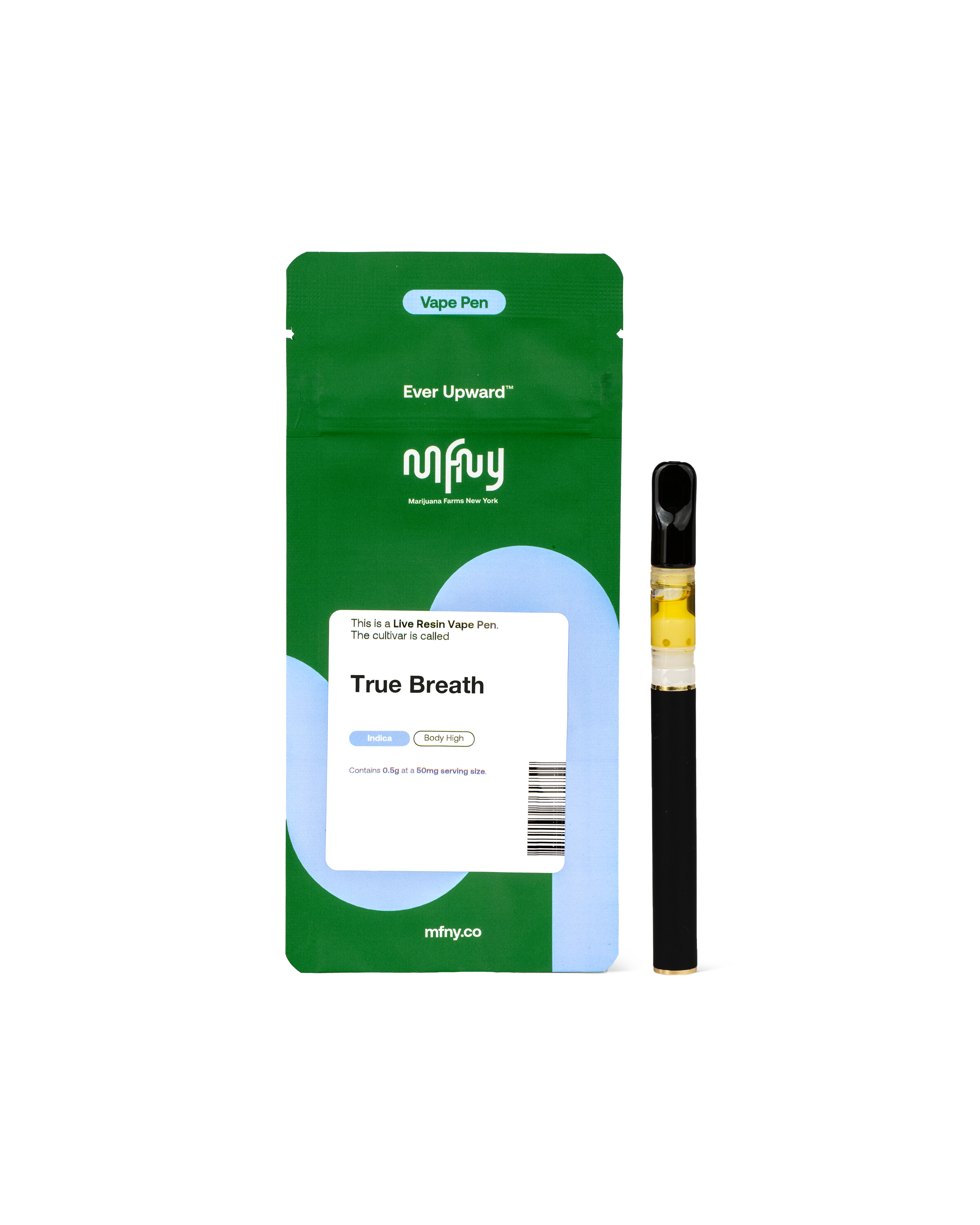 Photograph of product: Live Resin TRUE BREATH | .5 g AIO