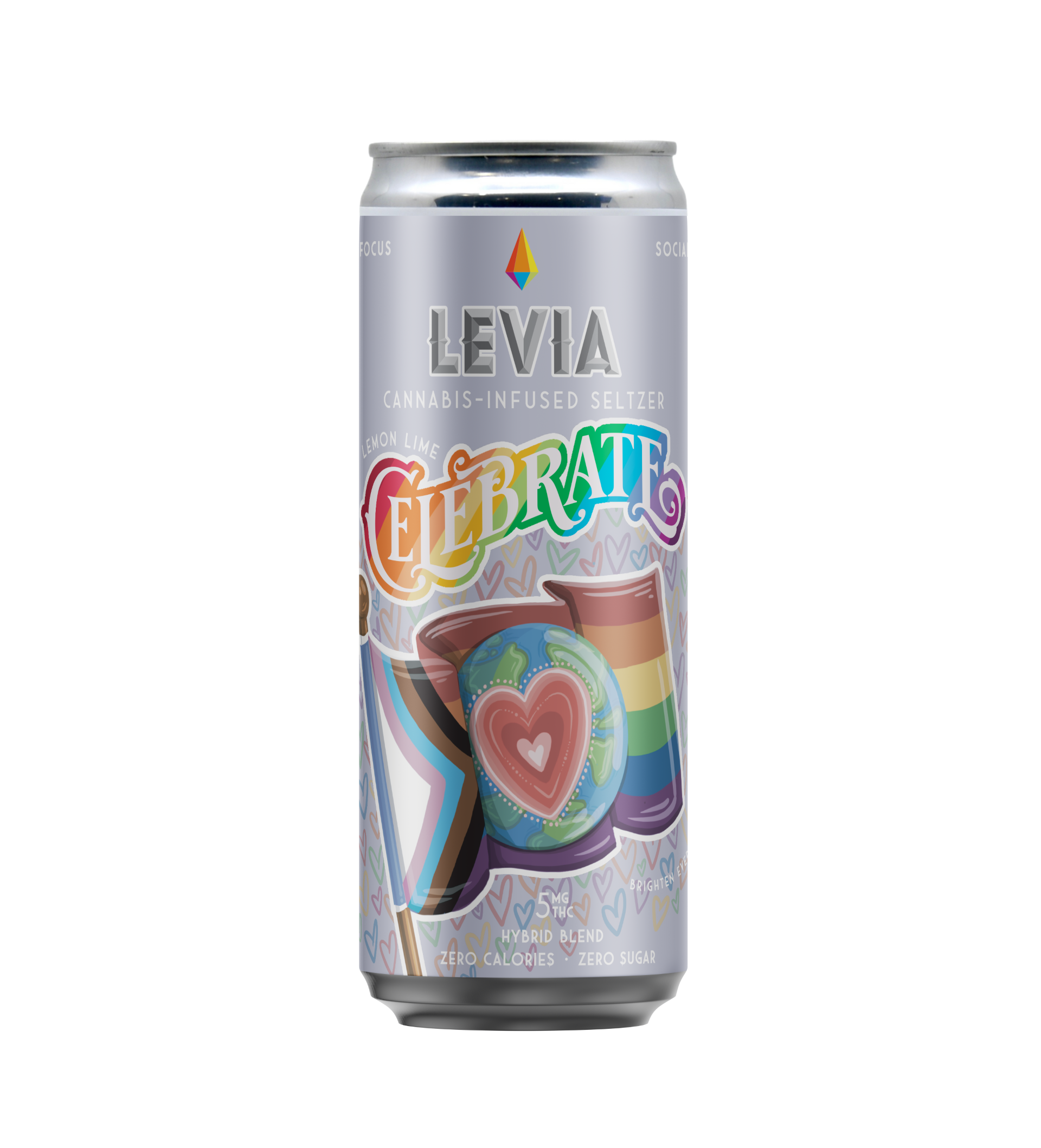 Photograph of product: Celebrate (Lemon Lime) Seltzer | 12oz.