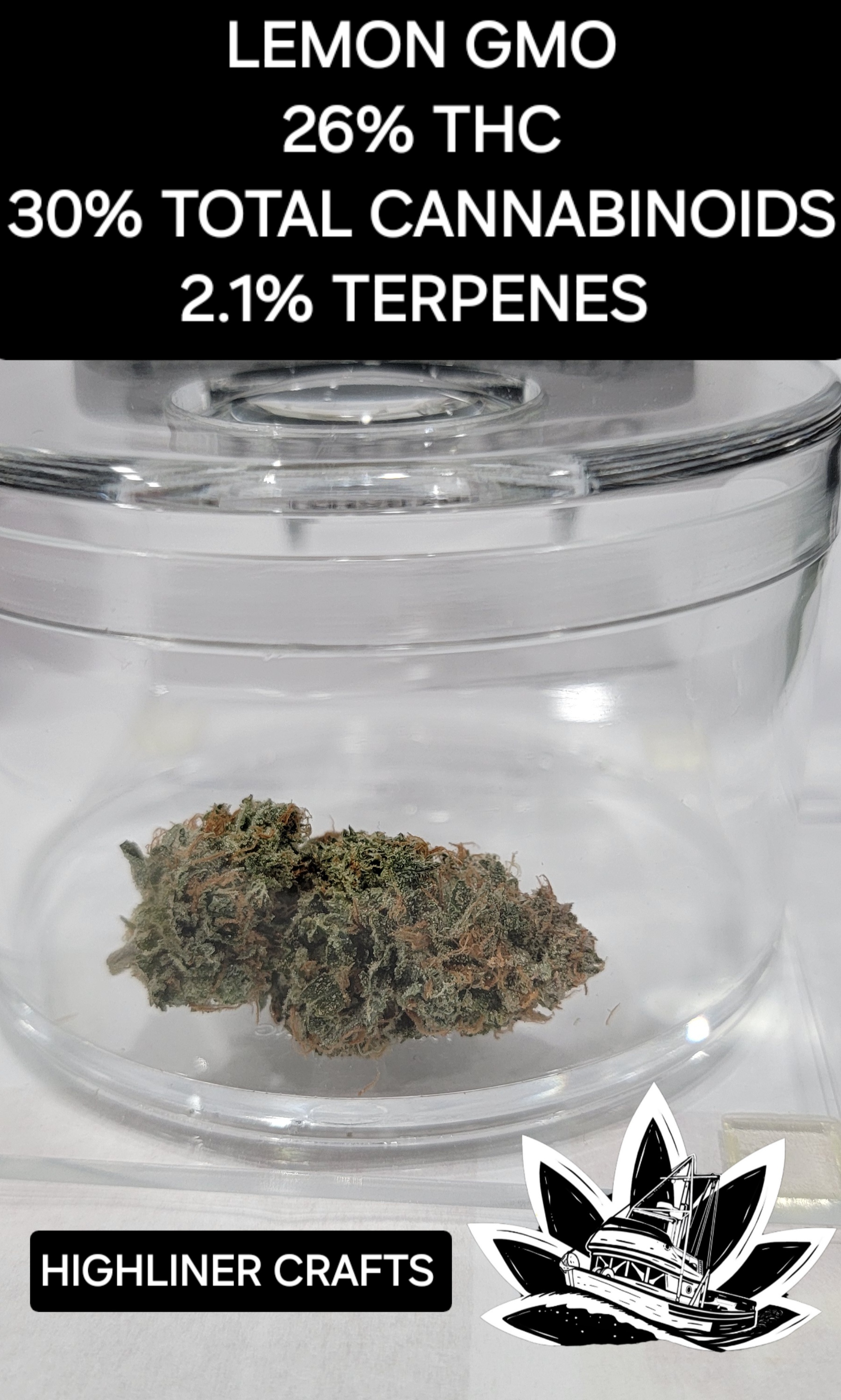 Photograph of product: Lemon GMO Bud - 7g