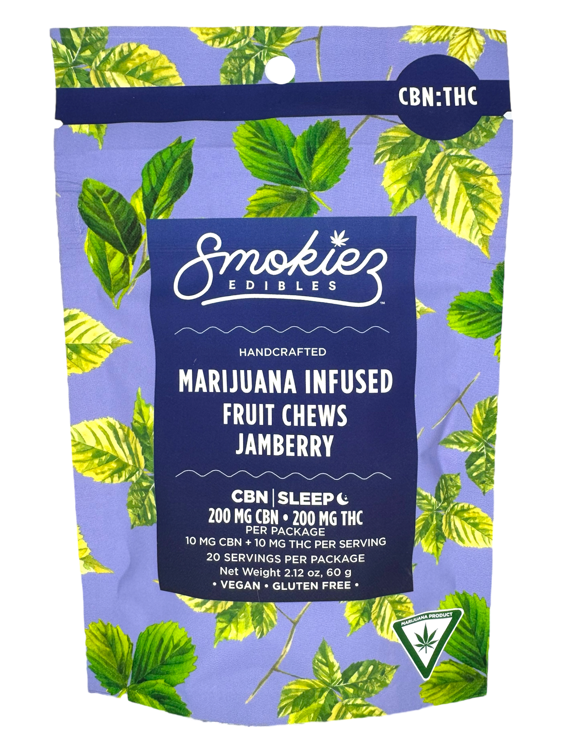 Photograph of product: 200mg Sweet Jamberry Gummies W/ Cbn