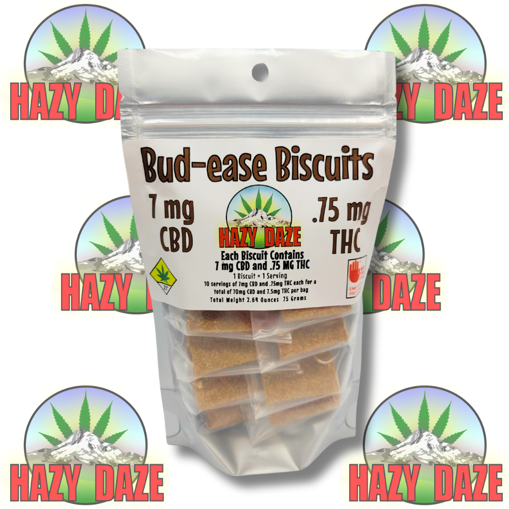Photograph of product: Bud-ease Biscuits 10pk - by Hazy Daze