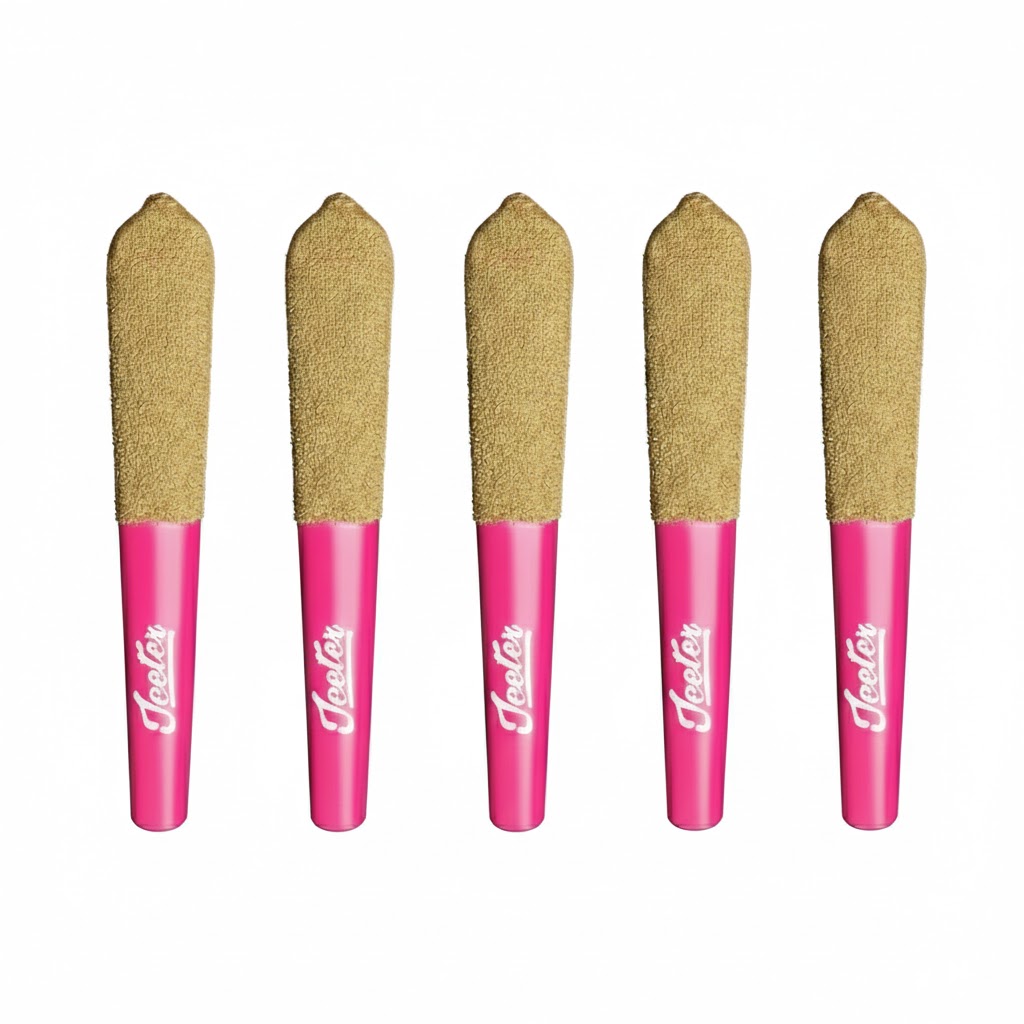 Photograph of product: Berry White Quad Infused Pre-Rolls 5pk