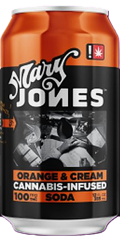 Photograph of product: Mary Jones Soda | Oranges & Cream