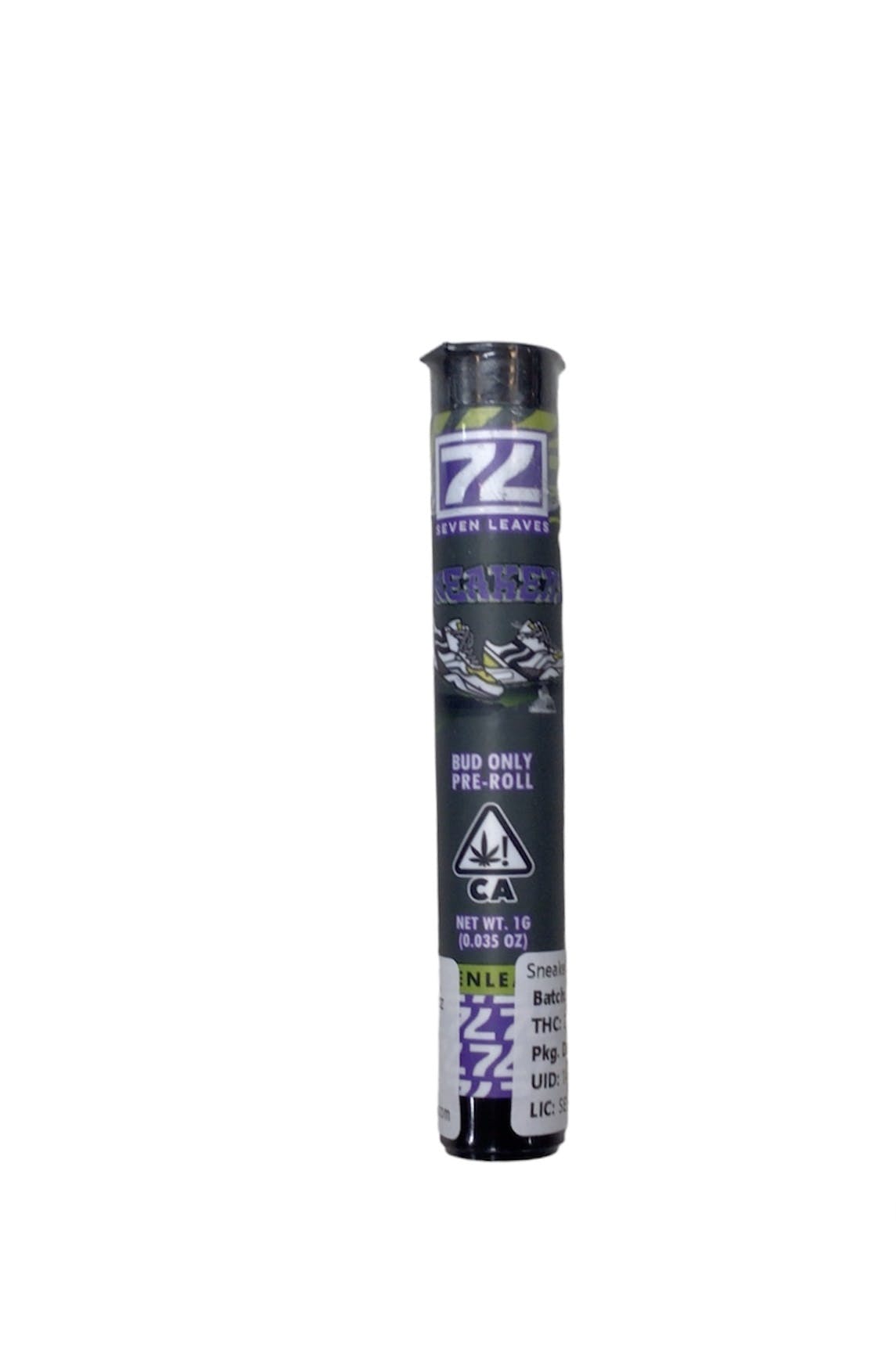 Photograph of product: Seven Leaves -Sneakers 1g Preroll