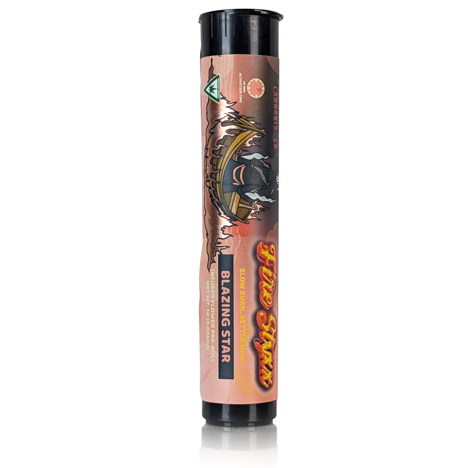 Photograph of product: FIRE STYXX - BLAZING STAR - INFUSED PRE-ROLL