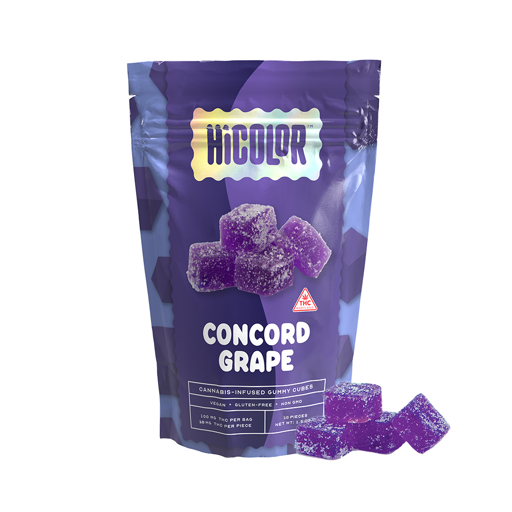 Photograph of product: Concord Grape Nano Gummies | 20 x 5mg