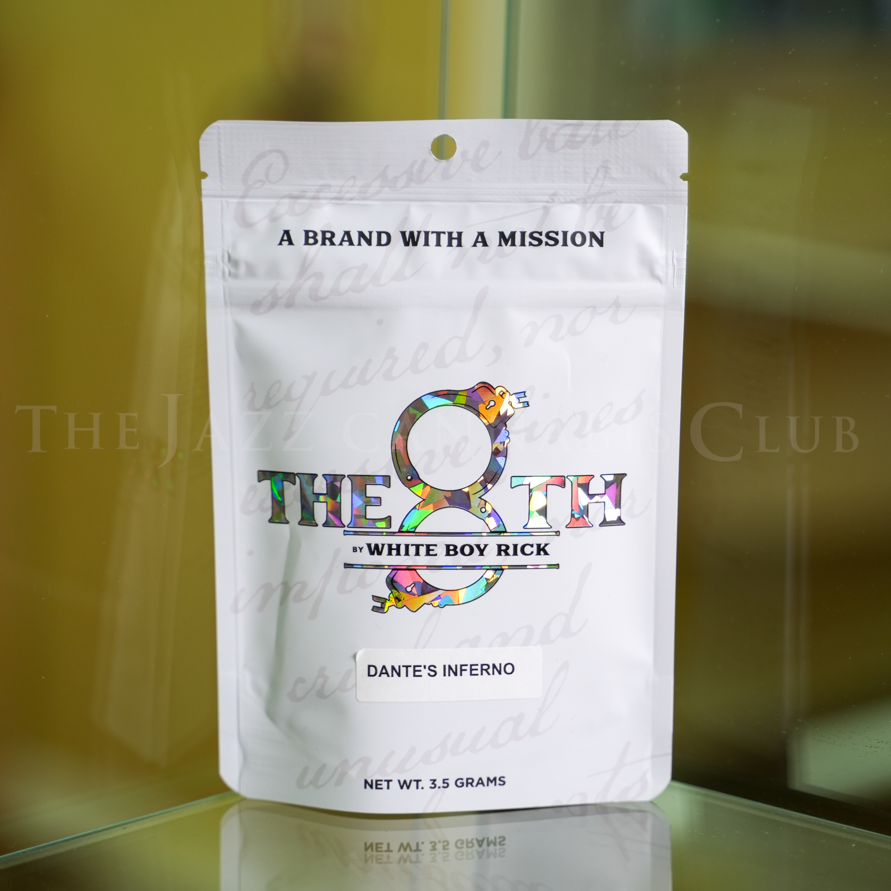 Photograph of product: The 8th White Boy Rick - Dante's Inferno Pre Pack Flower - 3.5g