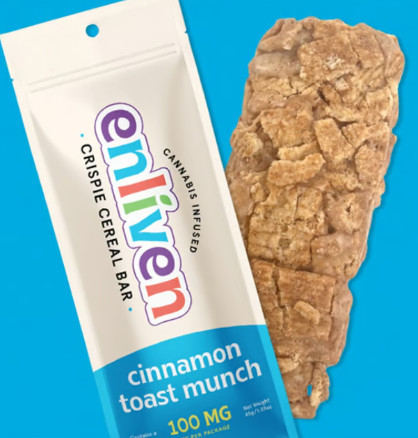 Photograph of product: Cinnamon Toast Munch Bar 100mg