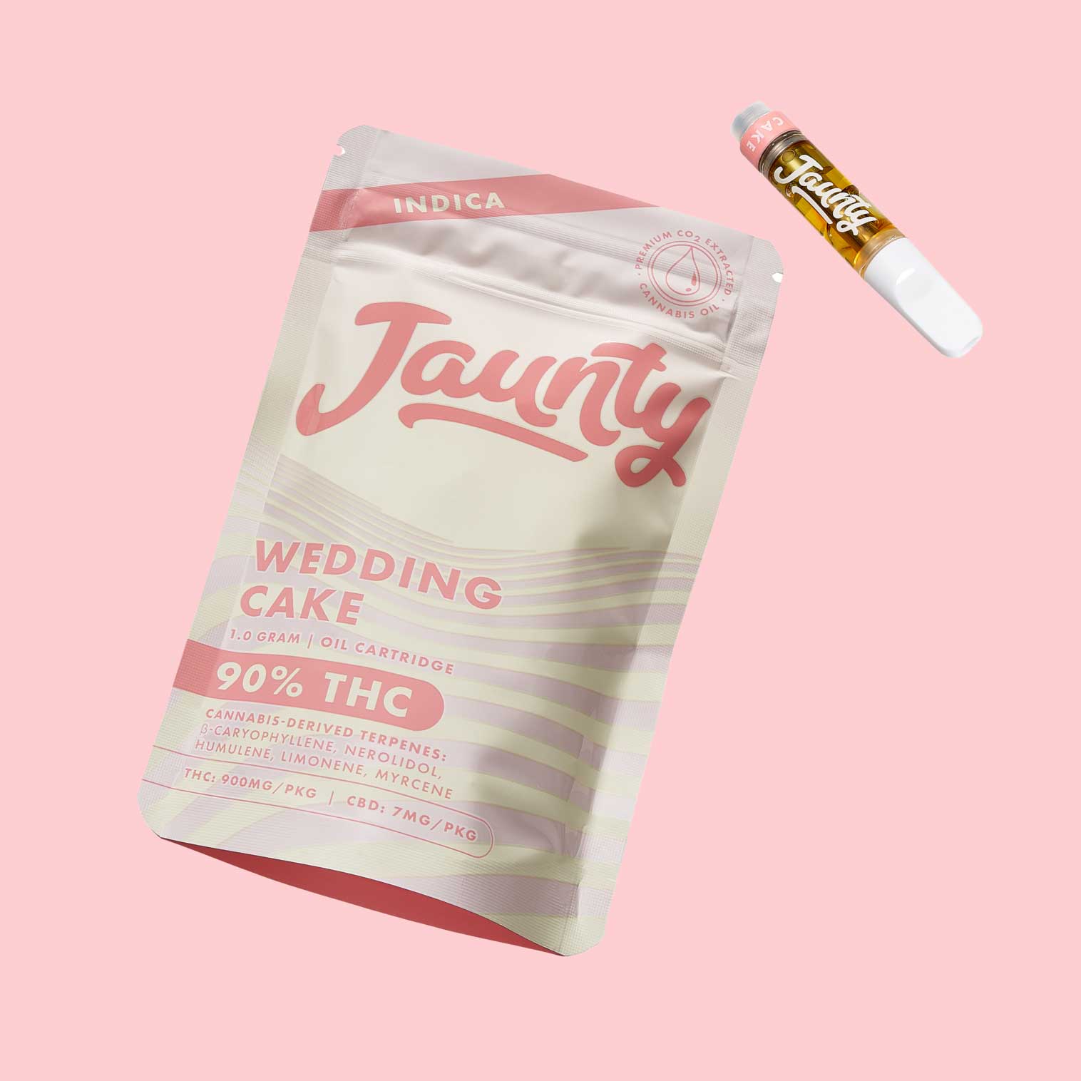 Photograph of product: Jaunty | Wedding Cake 510 Thread Cartridge, 1g