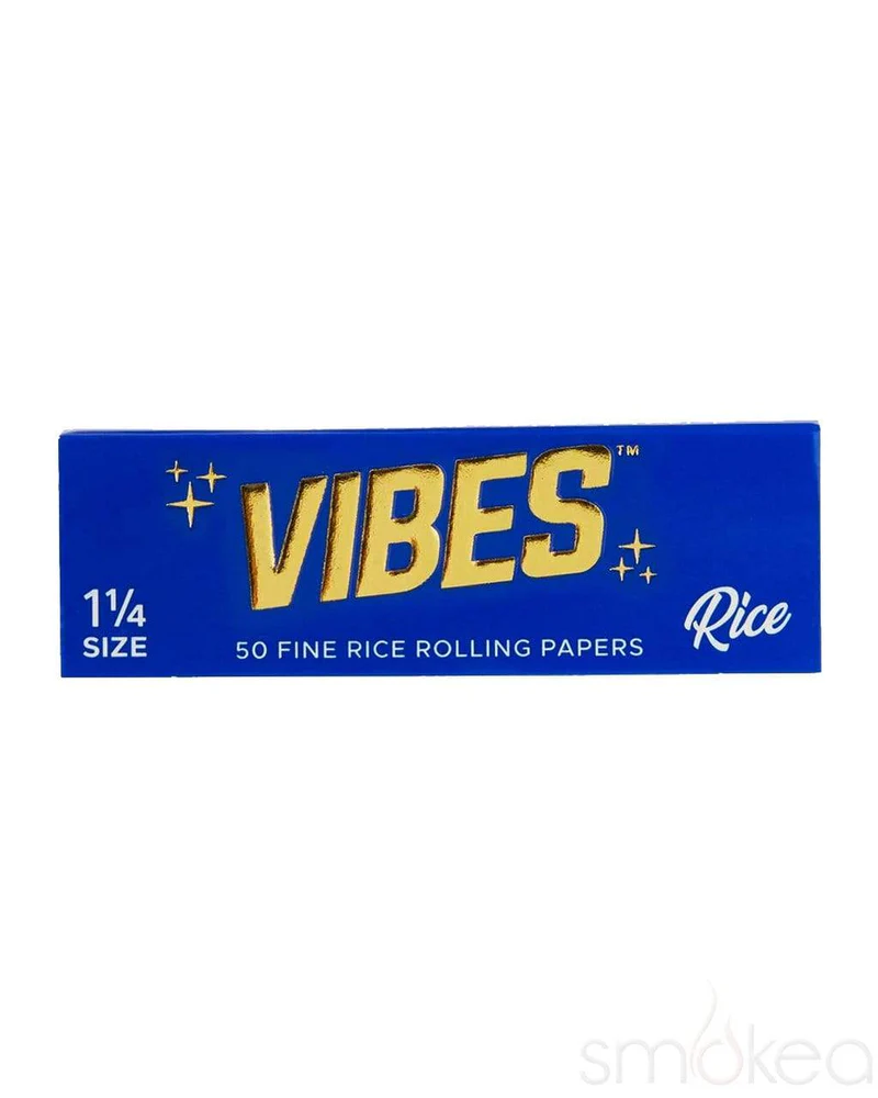 Photograph of product: 1 1/4 Rice (Blue) - Rolling Papers