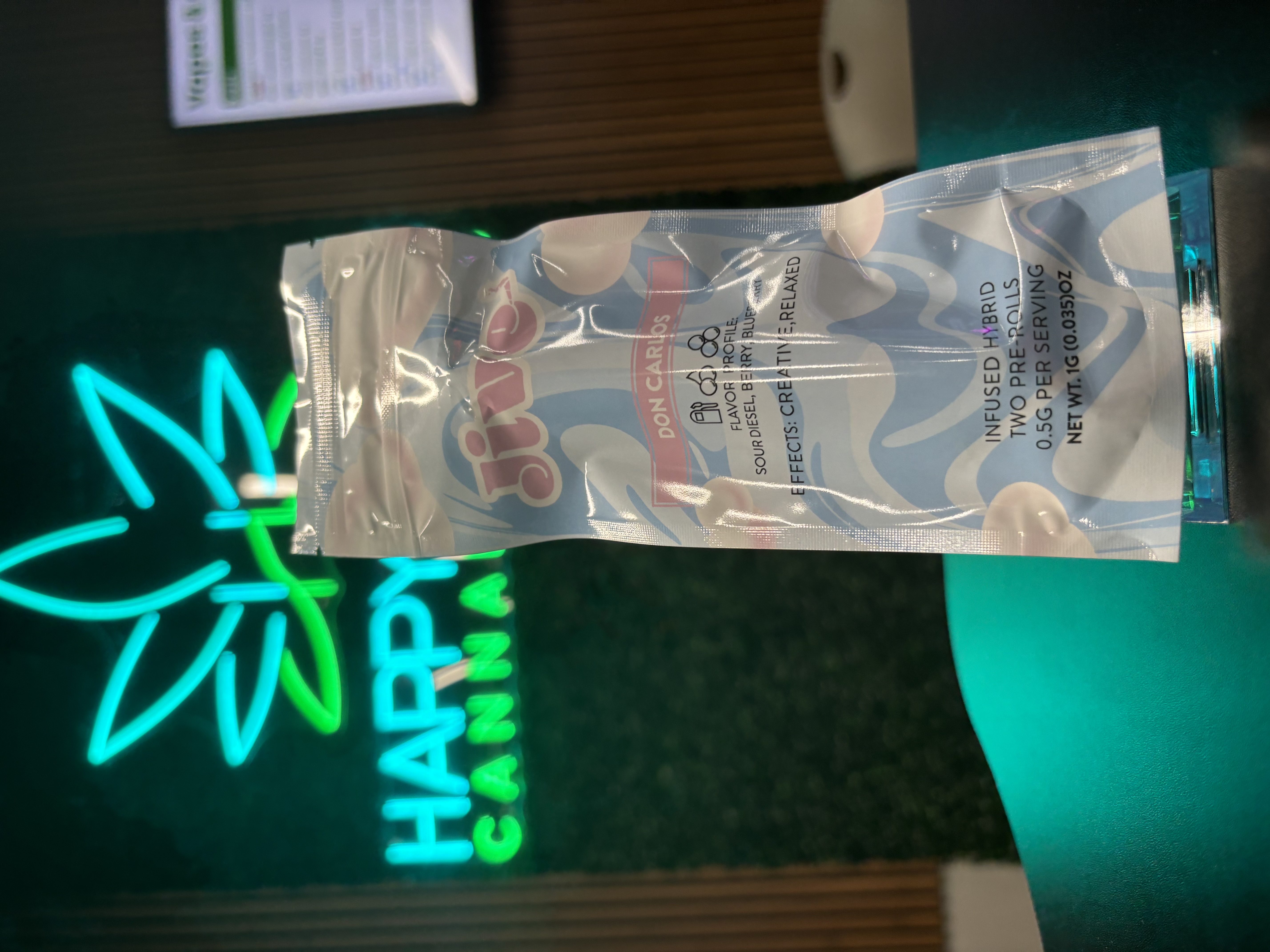 Photograph of product: Jive - Don Carlos 2pk Prerolls