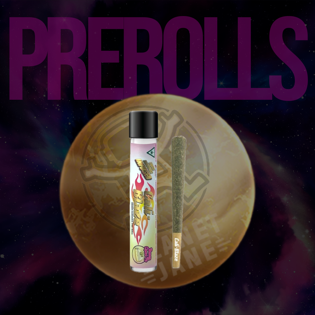 Photograph of product: Cali Blaze - 1.2g Preroll - Banana Cream Pie Hybrid