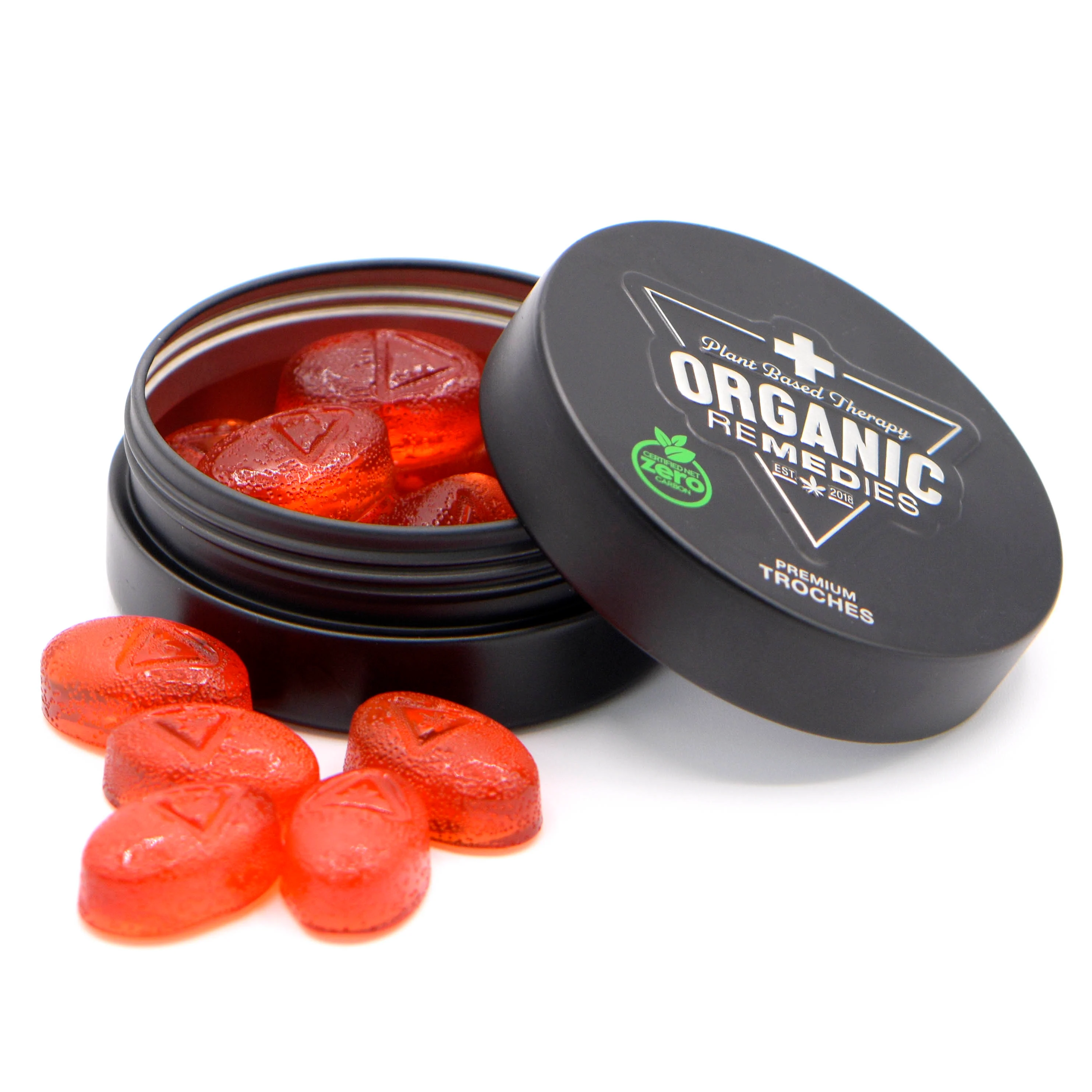 Photograph of product: Watermelon | 100mg Distillate Troches | 15pk