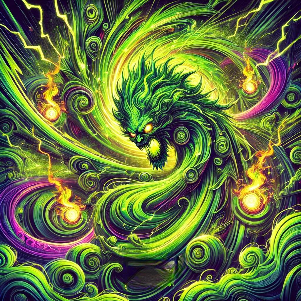 Photograph of product: Green Fury Fire Styxx 1g - Glorious Oui'd