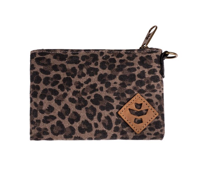 Photograph of Product: The Broker Smell Proof Zippered Stash Bag (Leopard)