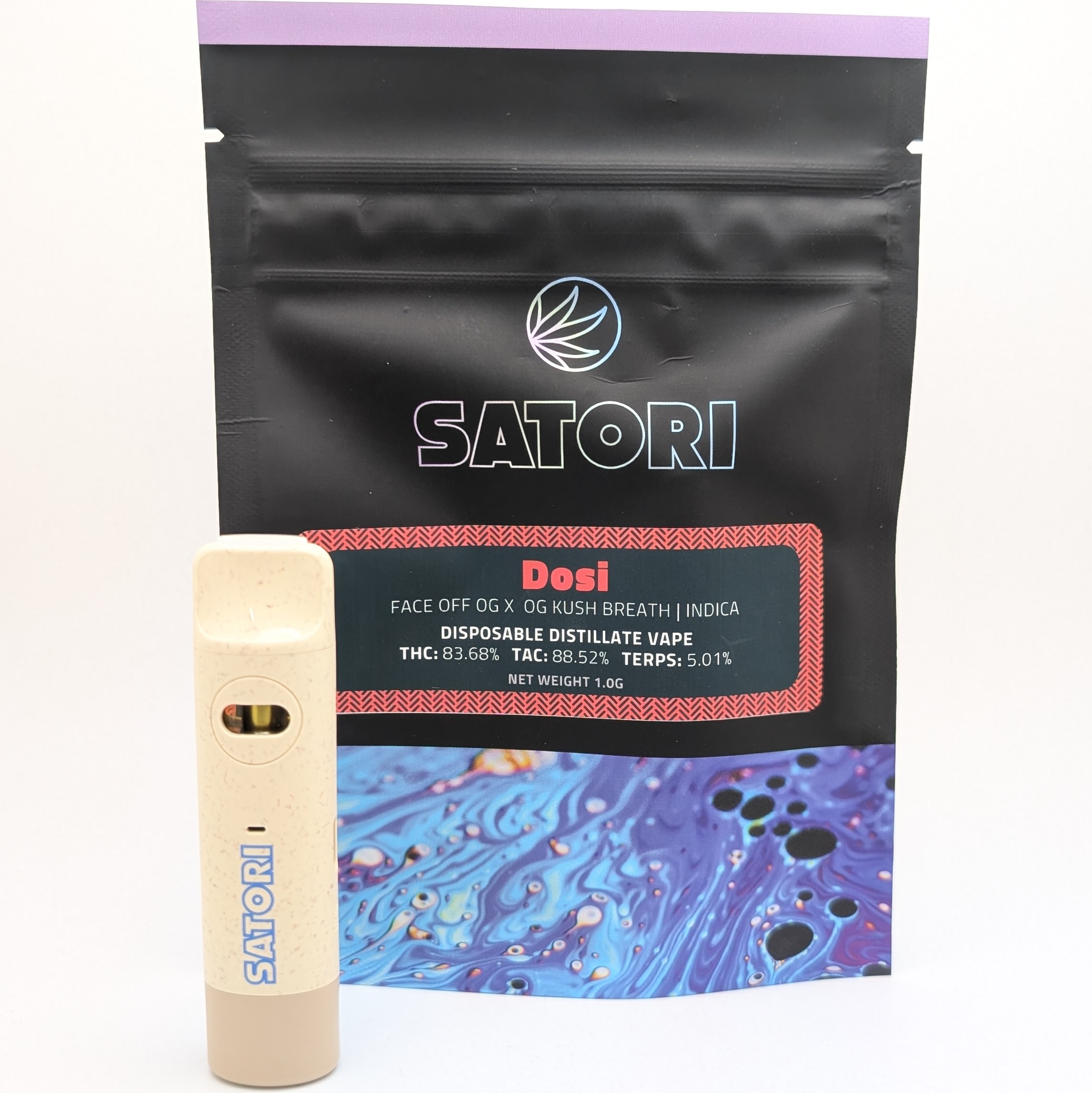 Photograph of product: Dosi 1g Disposable Vape