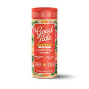 Photograph of product: Good Tide | Grapefruit 1:1:1 | Oui'd  | Gummies 10pk | 100mg
