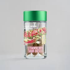 Photograph of product: Jetpacks FJ-3 | Strawberry Sour Diesel Infused Preroll | 3g 5pk