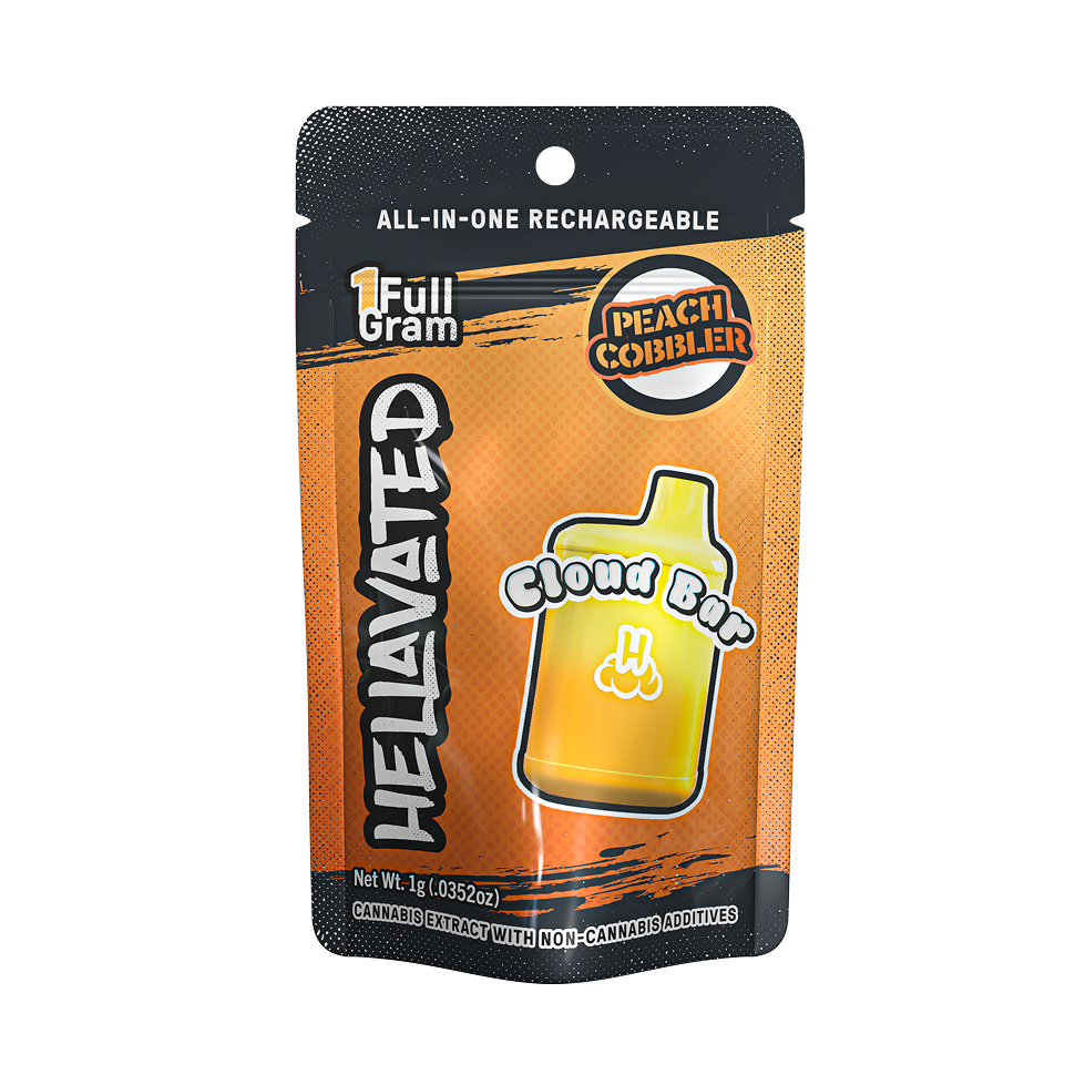 Photograph of product: Peach Cobbler Flavored Disposable
