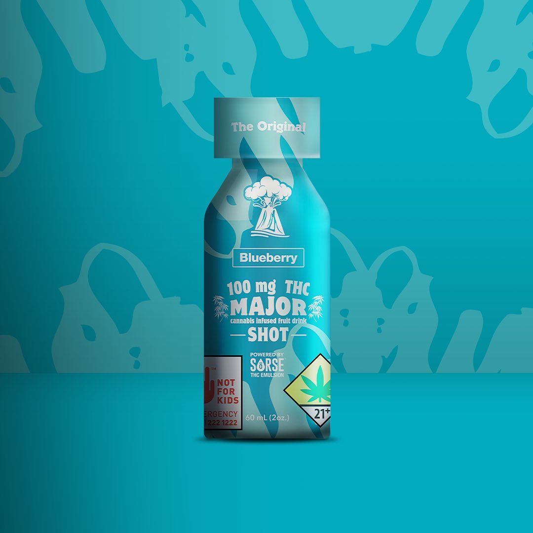 Photograph of Product: Blueberry Shot | 100mg