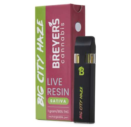 Photograph of product: Big City Haze Live Resin Disposable Vape