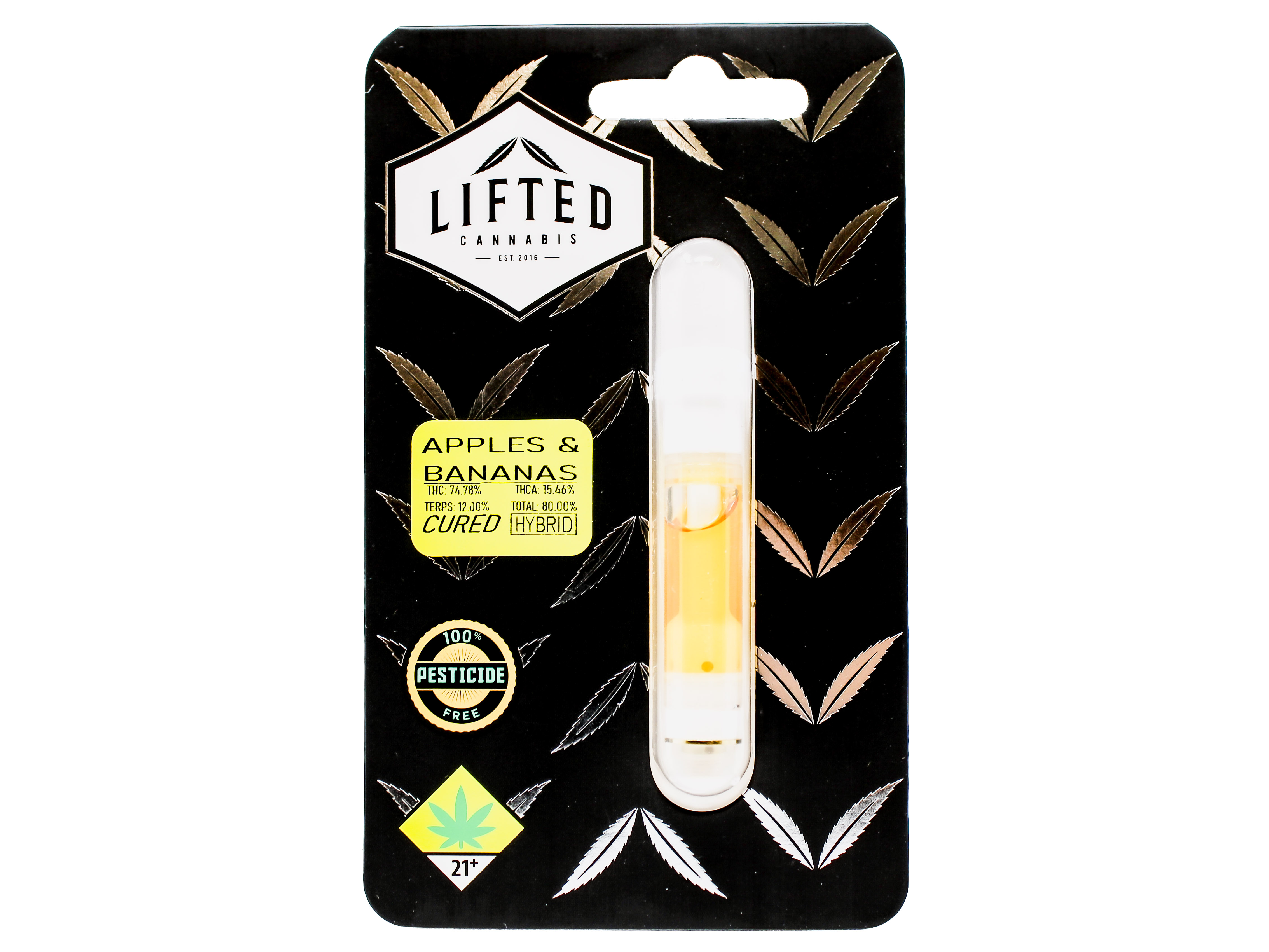 Photograph of product: LFT Apples And Bananas Cured Resin Cart 49792