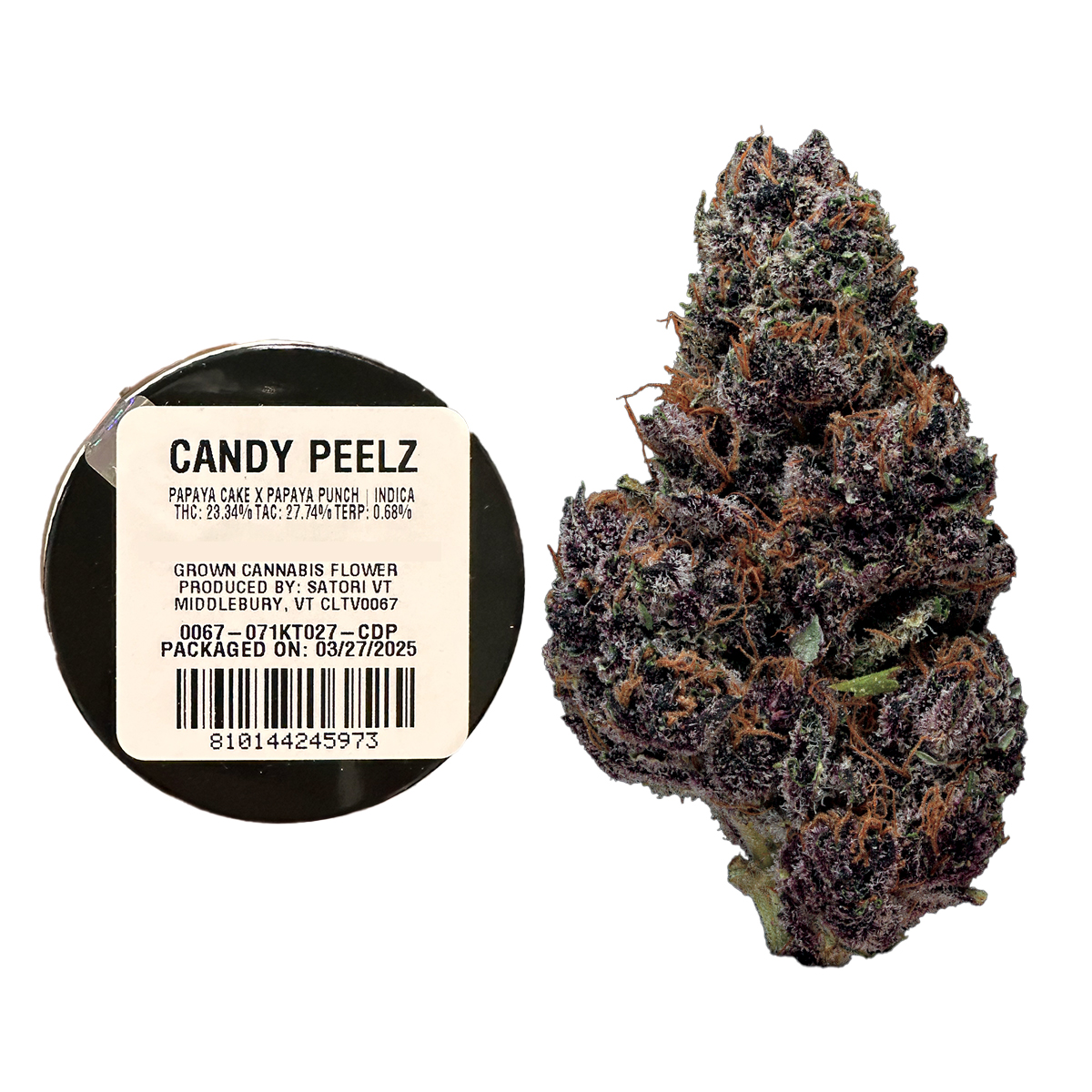 Photograph of product: Candy Peelz Jar | Satori - 3.5g