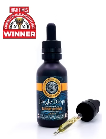 Photograph of product: Treeworks Collective - Jungle Drops - Full Spectrum RSO Tincture