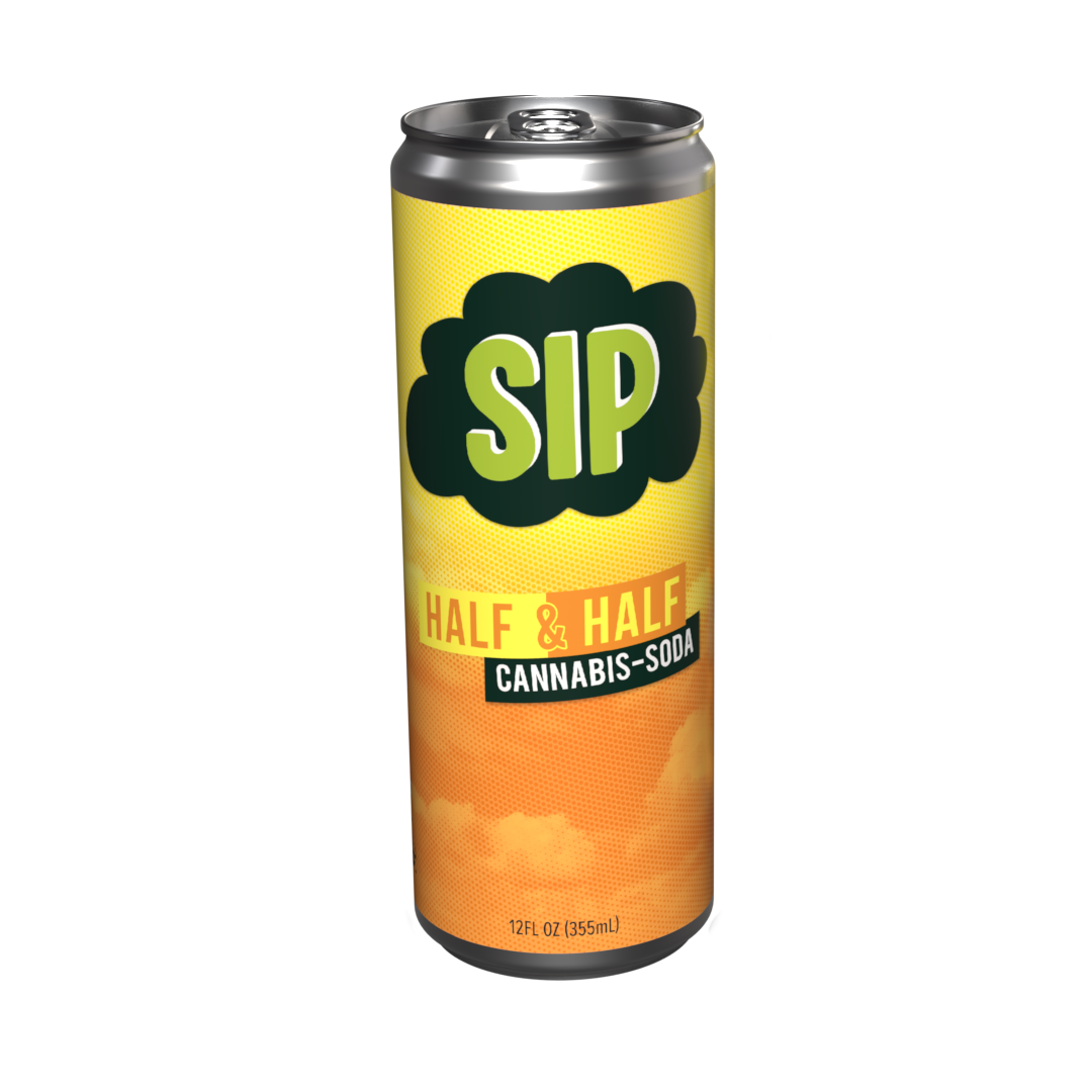 Photograph of product: SIP Half & Half Soda 5mg