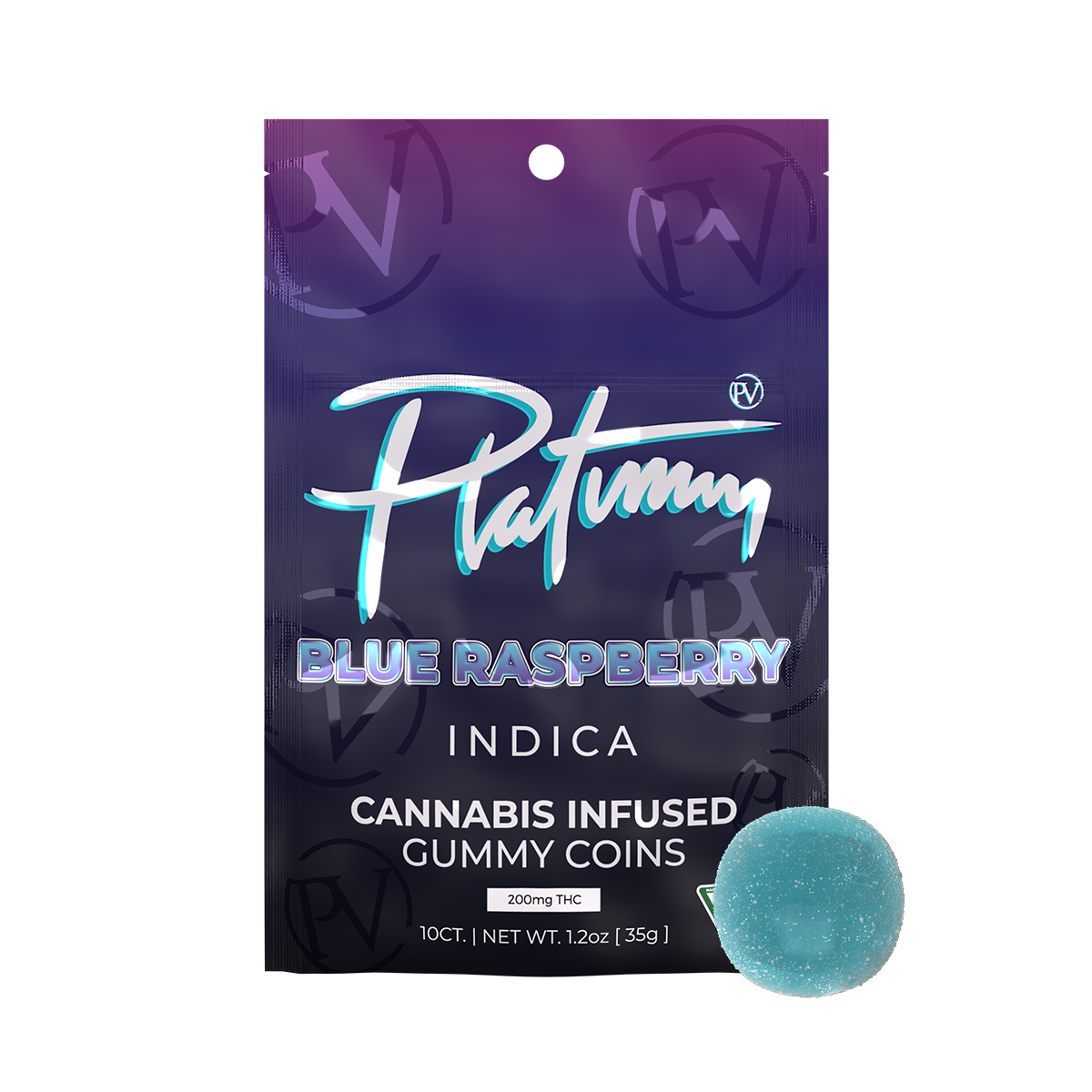 Photograph of product: Blue Raspberry | 200MG Gummies