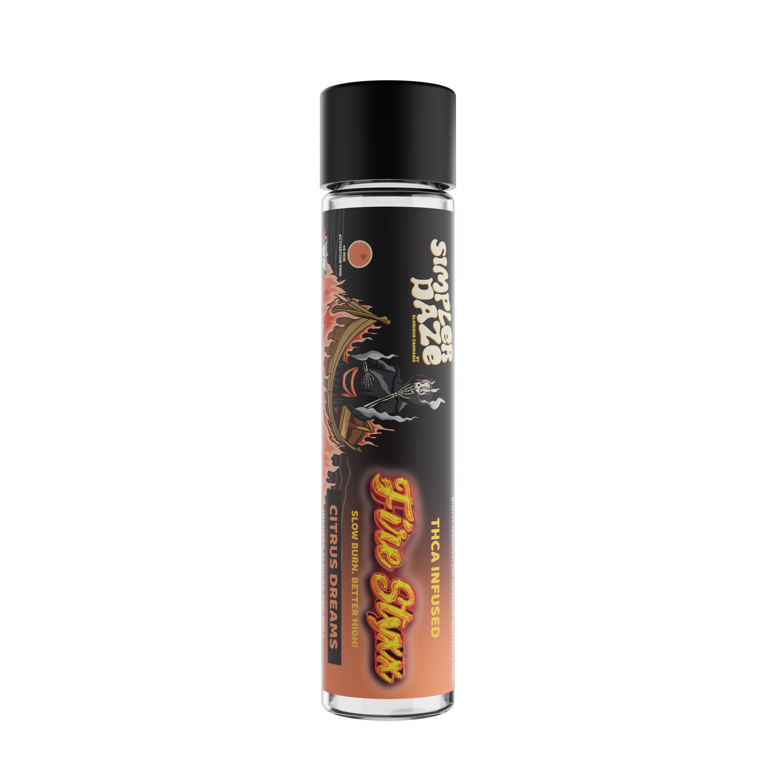 Photograph of product: Fire Styxx - Citrus Dreams Infused Pre-Roll 1g