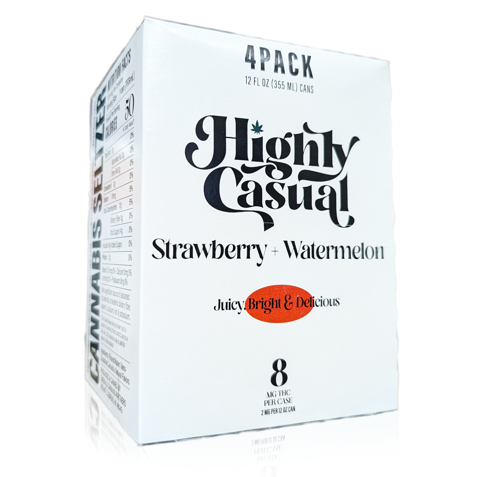 Photograph of product: STRAWBERRY WATERMELON - 4 PACK 8MG (4X2MG)
